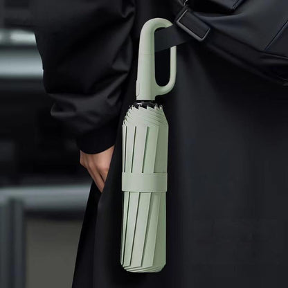 BowLift | Windproof Folding Umbrella with Ring Buckle Handle