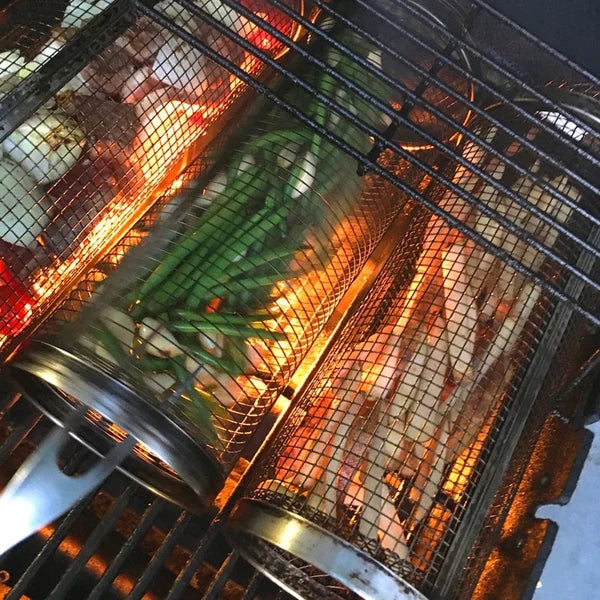 Skanto Skanto | Grill Spin - Rolling Grill Basket (1+1 Free)