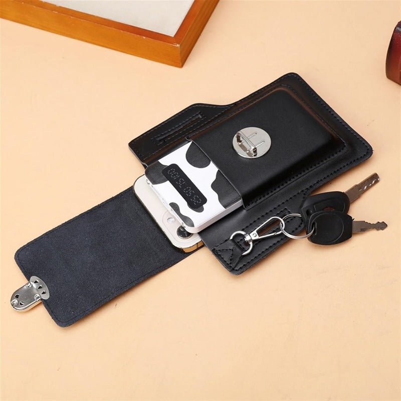 Brehn | PU Leather Belt Bag for Phone & Essentials