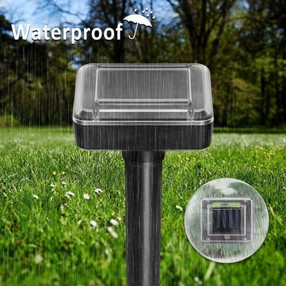 BowLift | Sonic Green Solar Animal Repeller with Ultrasound | Against Mice, Moles & Snakes | Weatherproof & Eco-Friendly