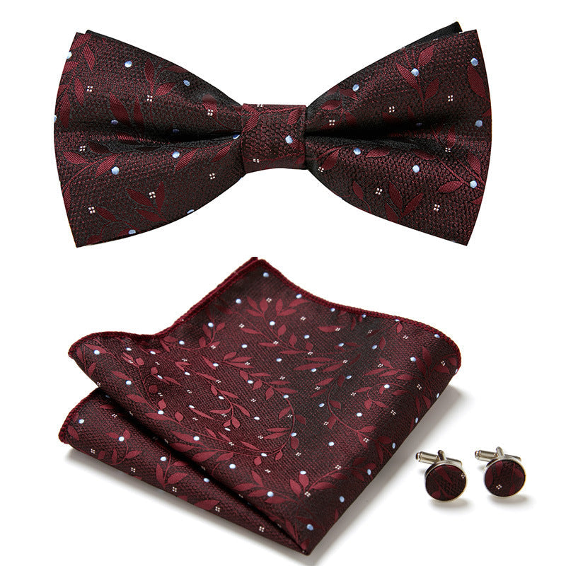 Three-piece Set with Stylish Bows
