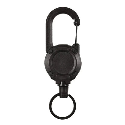 Outdoor Automatic Expandable Wire Rope Luya Theft Protection Tactical Keychain | Bowlift