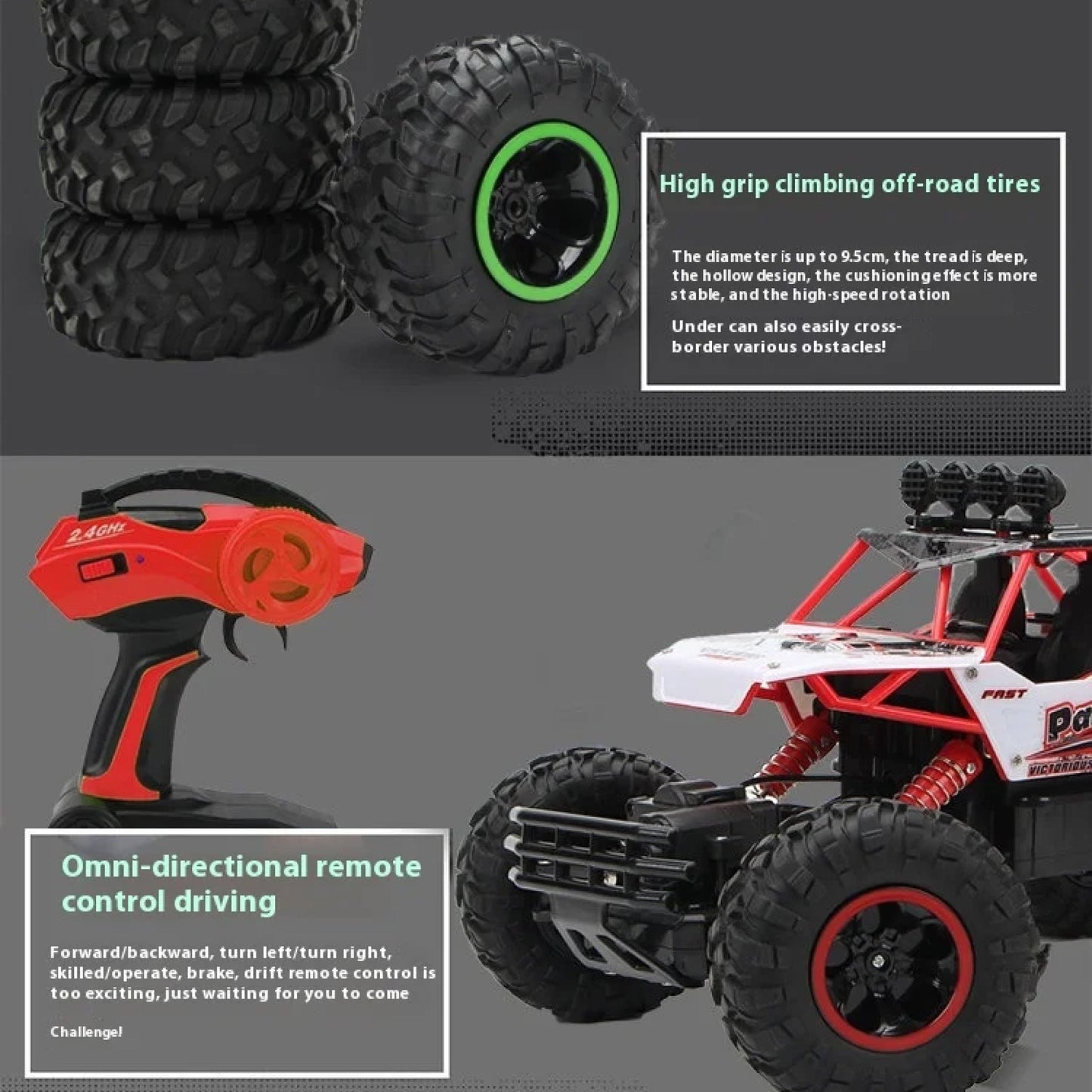 Skanto | 4x4 Rock Crawler Monster Truck