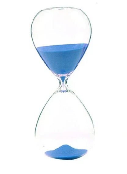 Skanto | Creative Transparent Hourglass Made of Glass