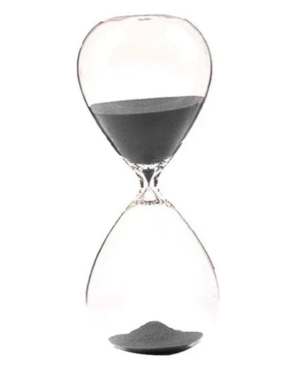Skanto | Creative Transparent Hourglass Made of Glass