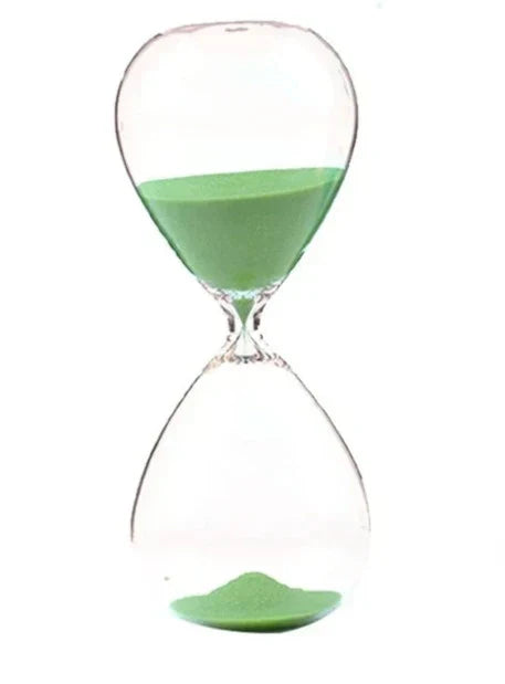 Skanto | Creative Transparent Hourglass Made of Glass