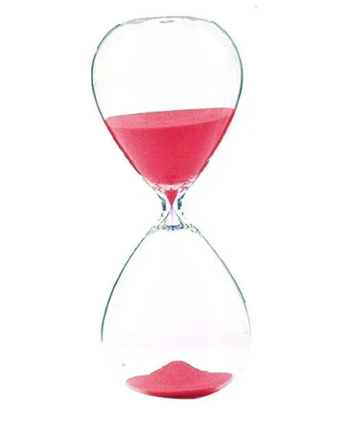 Skanto | Creative Transparent Hourglass Made of Glass