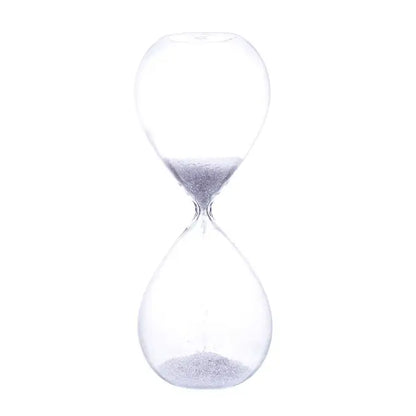 Skanto | Creative Transparent Hourglass Made of Glass