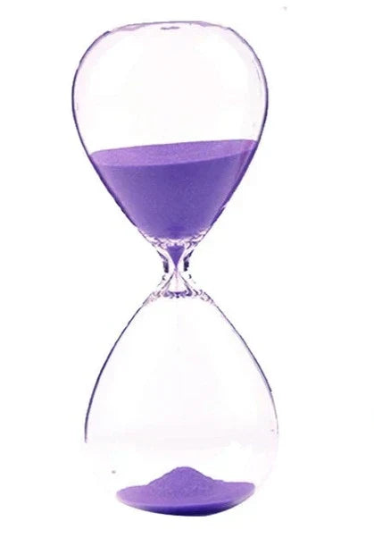 Skanto | Creative Transparent Hourglass Made of Glass