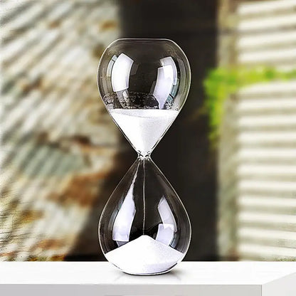 Skanto | Creative Transparent Hourglass Made of Glass