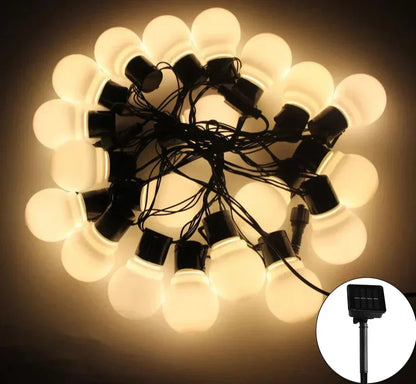 BowLift | LED Solar String Lights for Outdoor – Eco-Friendly Garden and Terrace Lighting