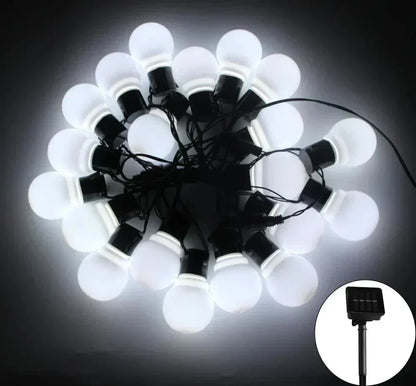 BowLift | LED Solar String Lights for Outdoor – Eco-Friendly Garden and Terrace Lighting