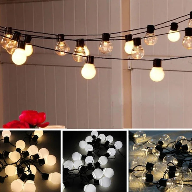 BowLift | LED Solar String Lights for Outdoor – Eco-Friendly Garden and Terrace Lighting