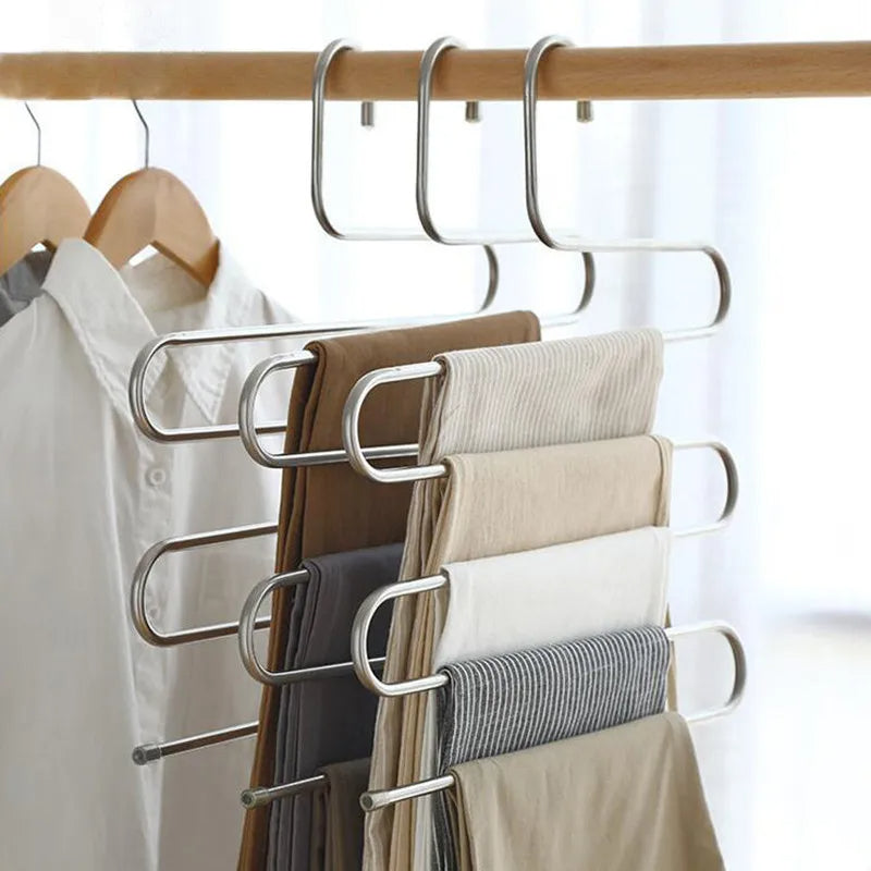 5-Layer Stainless Steel S-Shape Hanger | Skanto