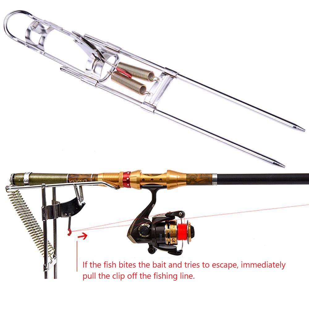 Automatic fishing rod holder