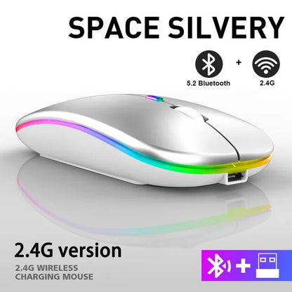 LuxeClick Mouse – Wireless Rechargeable Bluetooth Mouse Skanto
