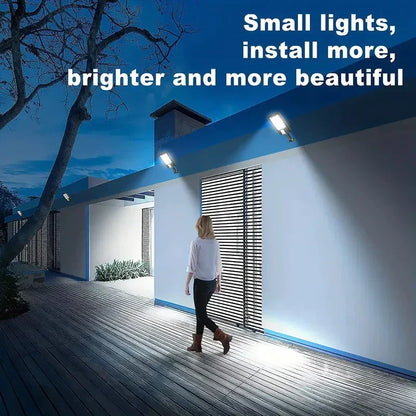 BowLift | 5000LM Solar Floodlight Twilight to Dawn, Solar Powered Outdoor Lights with Security Motion Sensor