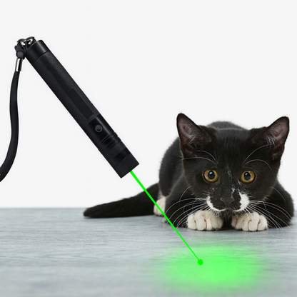 Aluminum laser pointer, adjustable focus