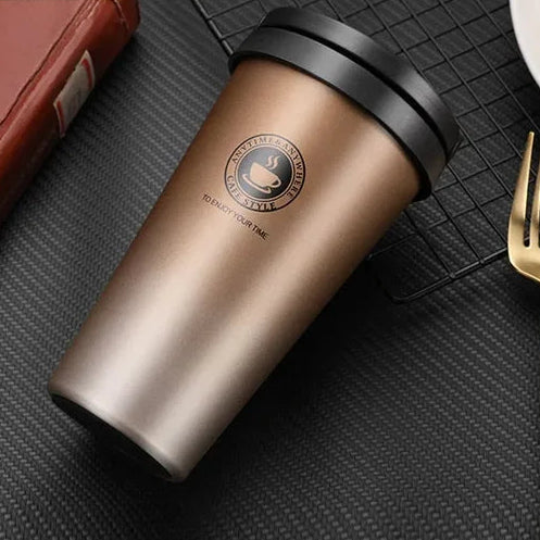 BowLift | WarmCold Insulation Cup – Stainless Steel Travel Mug 500 ml with Slide Lid