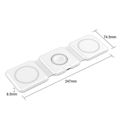 New foldable 3-in-1 wireless charger