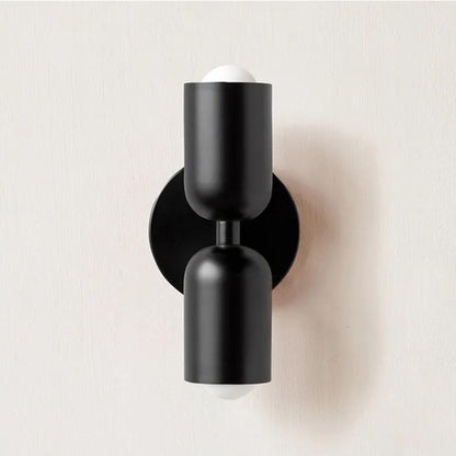 Skanto | Modern Glass Double Shade Wall Lamp