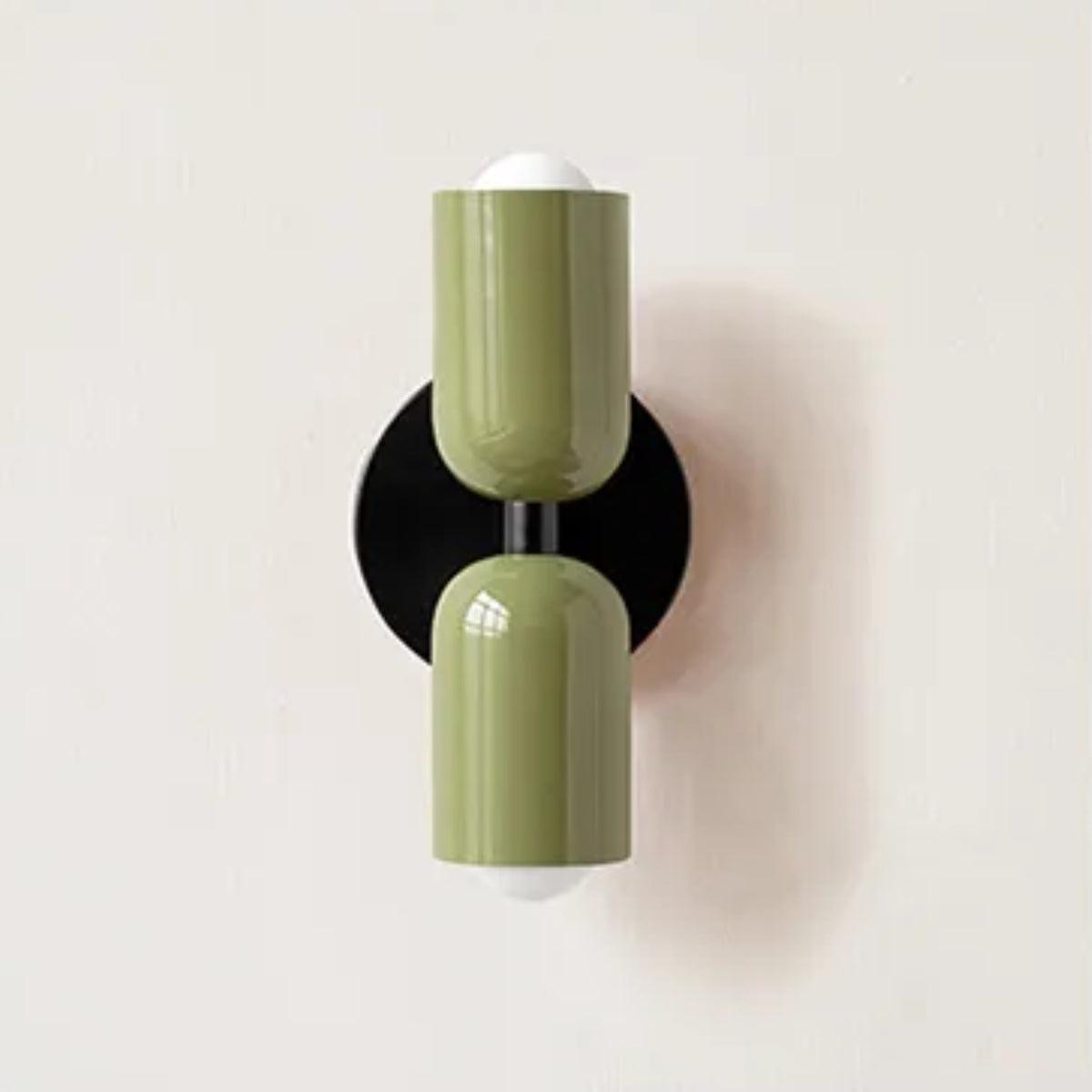 Skanto | Modern Glass Double Shade Wall Lamp