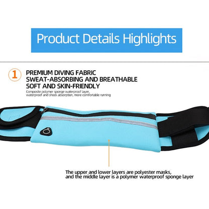 Running Sport Jogging Portable Outdoor Phone Holder Waterproof Belt Bag