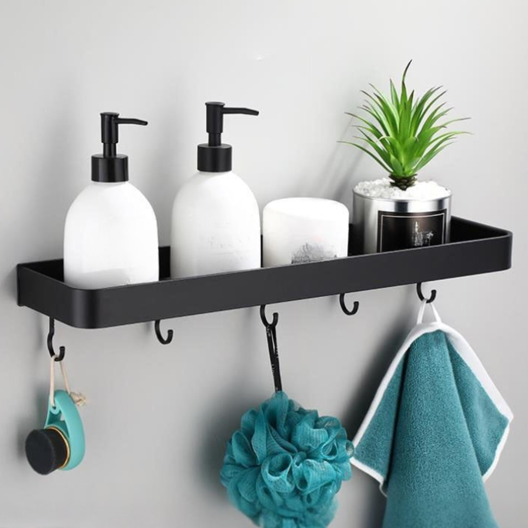 Skanto | Modern Metal Bathroom Wall Shelf
