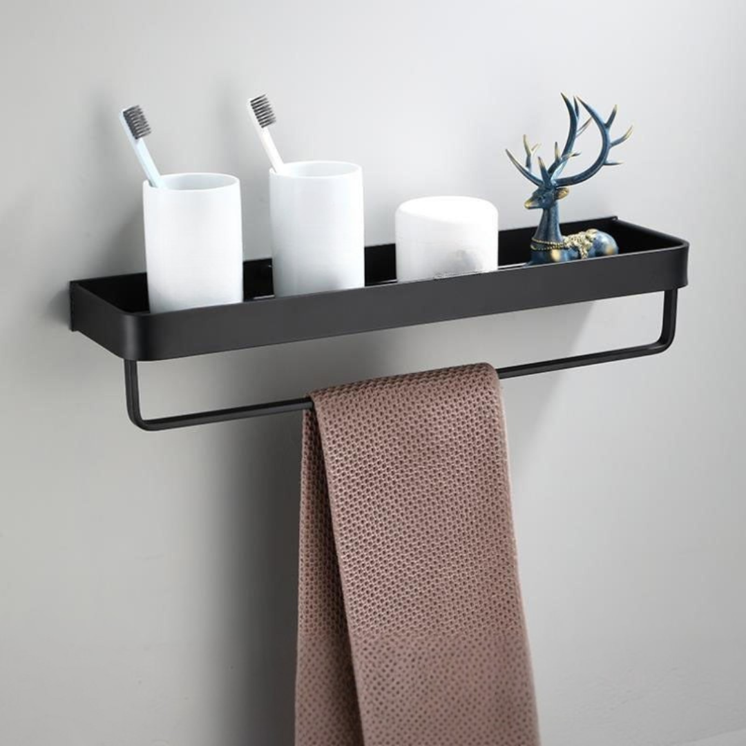 Skanto | Modern Metal Bathroom Wall Shelf