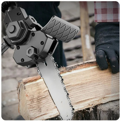 Skanto | ELECTRIC DRILL MODIFIED TO ELECTRIC CHAINSAW DRILL ATTACHMENT
