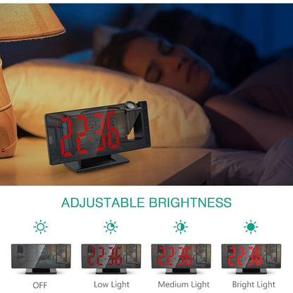 Rotating Ceiling Projection Clock Bowlift