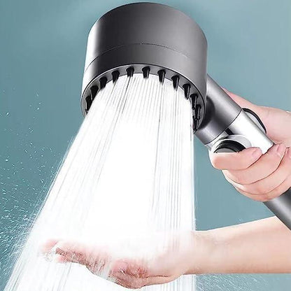 HydroPower Shower Head – High-pressure shower head with 3 spray modes and massage brush