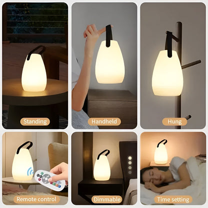 Wireless LED Table Lamp – Waterproof, Rechargeable and 16 Colors | Karnz