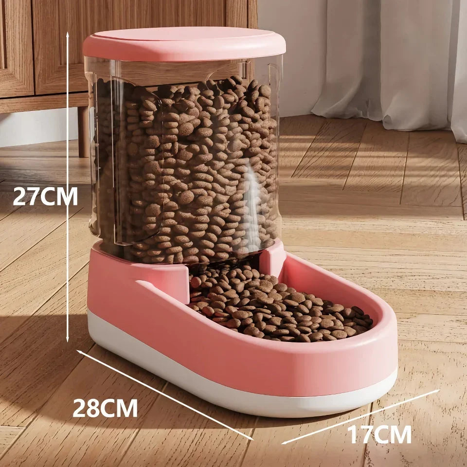 Skanto | Large Capacity Dog Food Dispenser and Bowl - 3.8L Pet Feeder