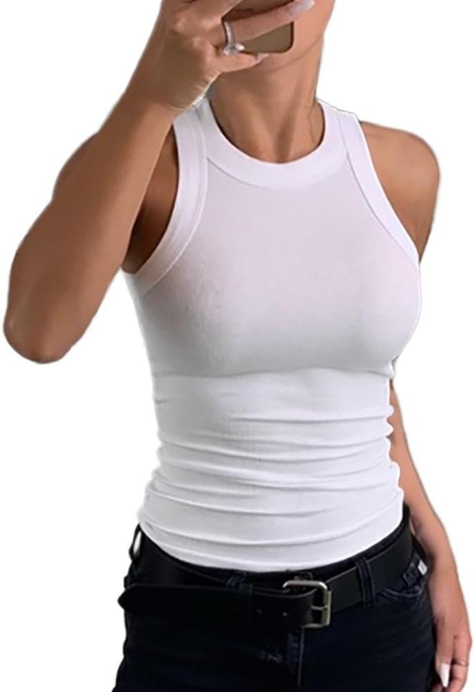 Skanto | Women's Ribbed Racerback Tank