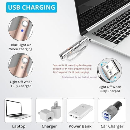 Skanto | Rechargeable Stainless Steel Laser Cat Toy