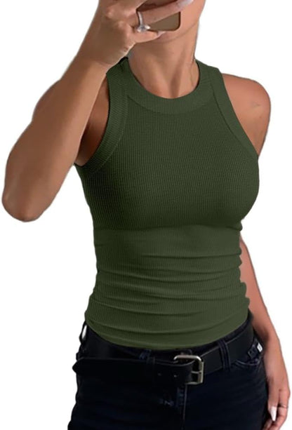 Skanto | Women's Ribbed Racerback Tank