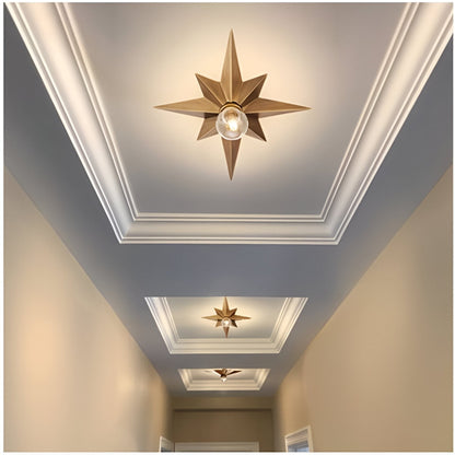 BowLift | Modern Star-Shaped Ceiling Lamp