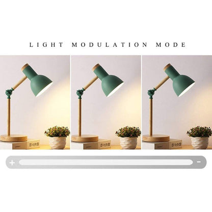 Skanto | Adjustable Wood Table Lamp | Nordic Lighting