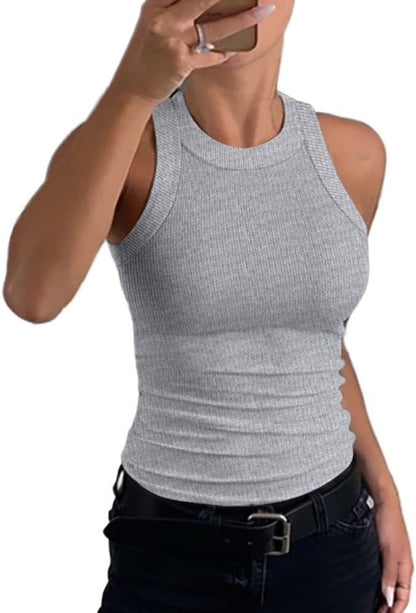 Skanto | Women's Ribbed Racerback Tank
