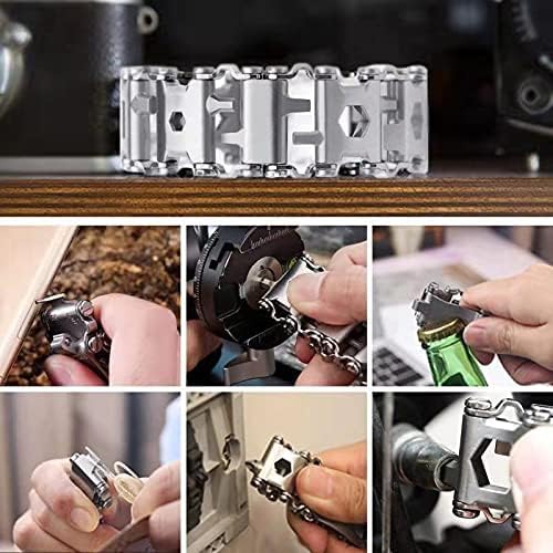 BowLift | 29-in-1 Stainless Steel Multitool Bracelet