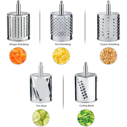 BowLift | Multi-Functional Kitchen Rotary Food Grater Slicer