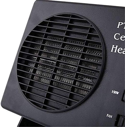 Skanto | 12V Ceramic Car Heater | 150W-300W Portable Fan with Automatic Thermostat for Winter Vehicle Use