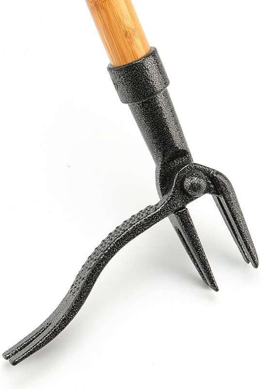 Skanto | 4-Prong Weeder – Effective Iron Garden Tool for Root Removal