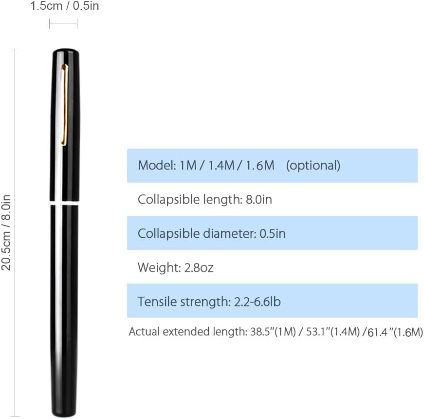 BowLift | Compact Pen-Style Fishing Rod and Reel Combo