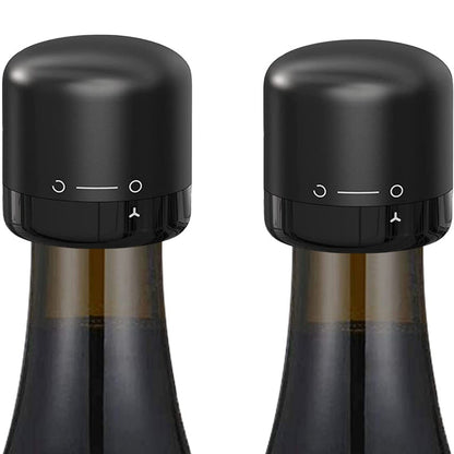 Skanto | Reusable Leak-Proof Silicone Sealing Cap for Champagne and Wine Bottles
