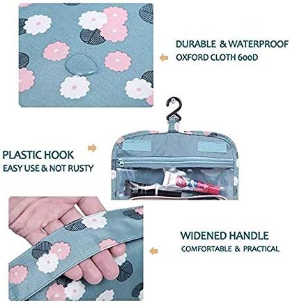 BowLift | TravelEase –  Water-Resistant Travel Toiletry Bag with Hanging Hook