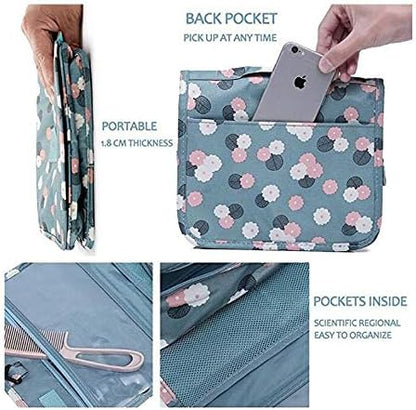 BowLift | TravelEase –  Water-Resistant Travel Toiletry Bag with Hanging Hook