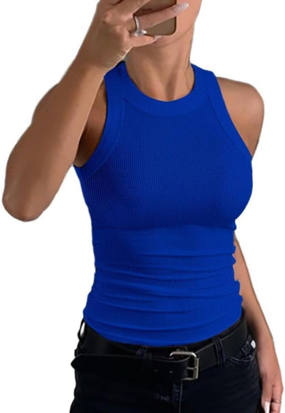 Skanto | Women's Ribbed Racerback Tank