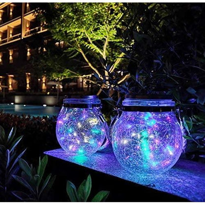 Solar Mason Jar Lamp - Lunara | Kalsten